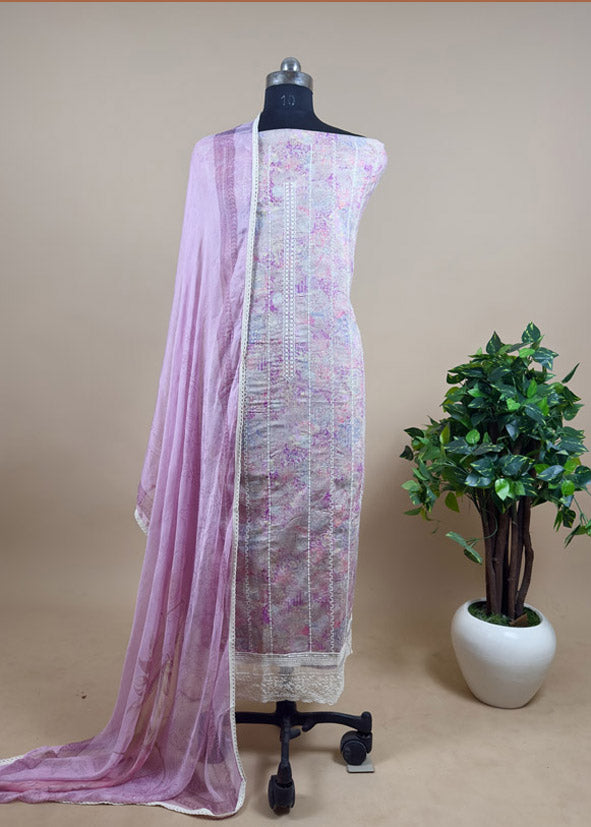 summer wear pakistani cotton suit 