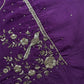 Luxury kora silk suit with hand embroidery work