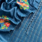 Pure handloom desi tussar suit with dupatta