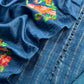 Handloom desi tussar unstitched suit fabric