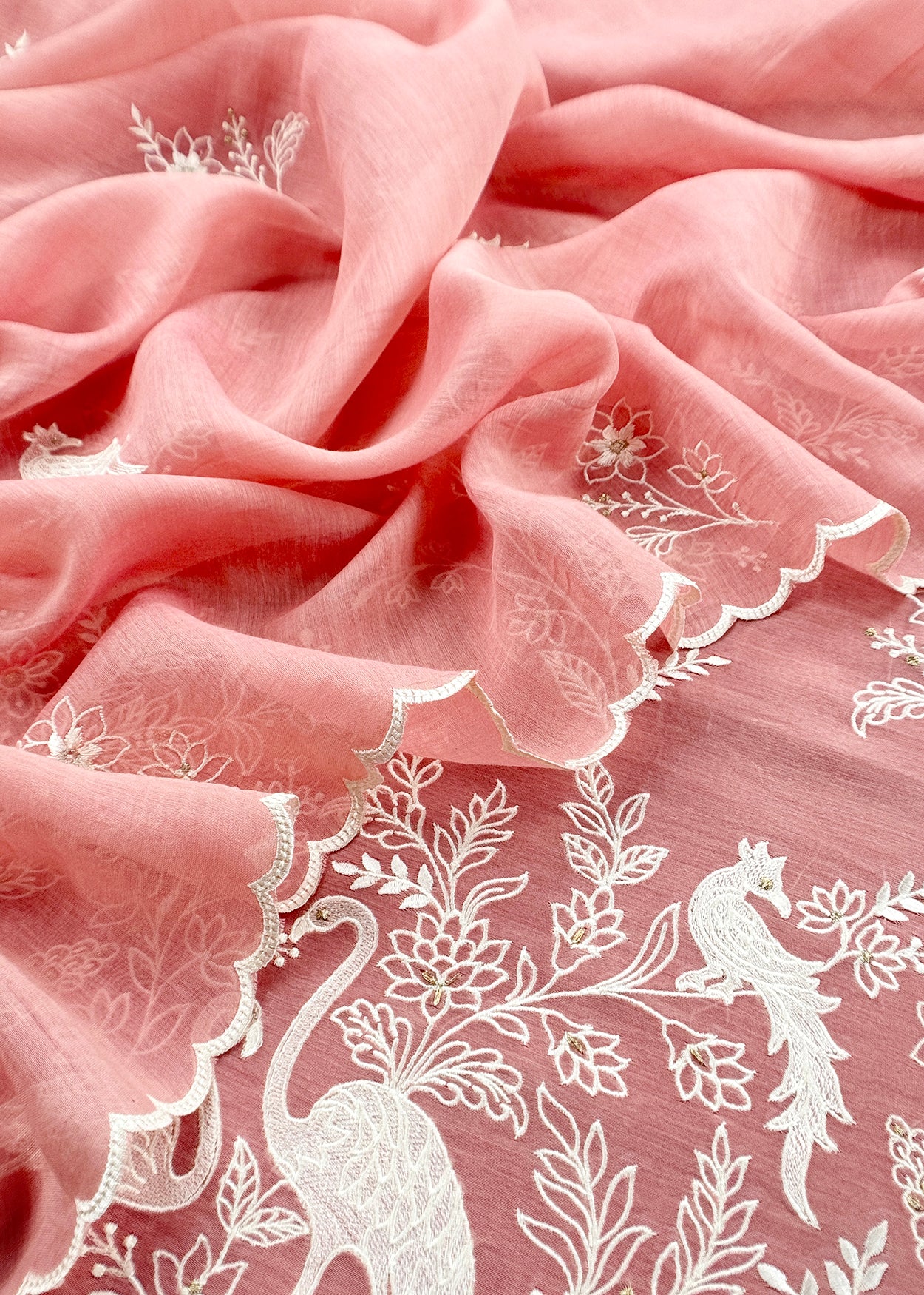 mul chanderi suit with dupatta

