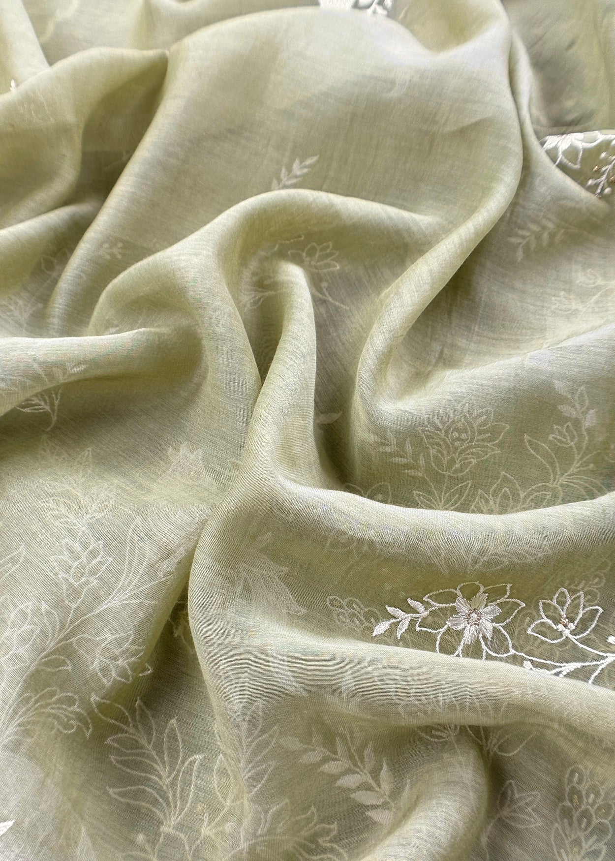 mul chanderi suit with dupatta

