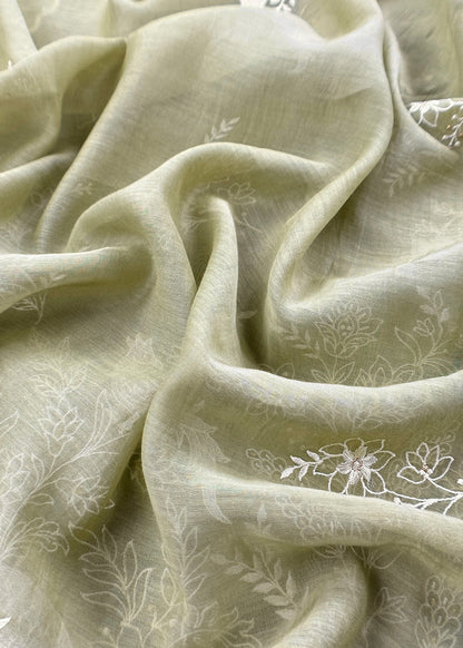 mul chanderi suit with dupatta

