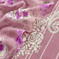 mulmul unstitched suit with dupatta

