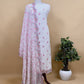 Off-White With Gajri Pure Mul Banarasi Cotton Suit With Resham Embroidery