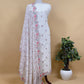 Off-White With Gajri Pure Mul Banarasi Cotton Suit With Resham Embroidery