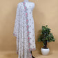 Off-White With Gajri Pure Mul Banarasi Cotton Suit With Resham Embroidery