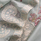 Powder Blue Pakistani Pure Organza Silk Suit With Dupatta