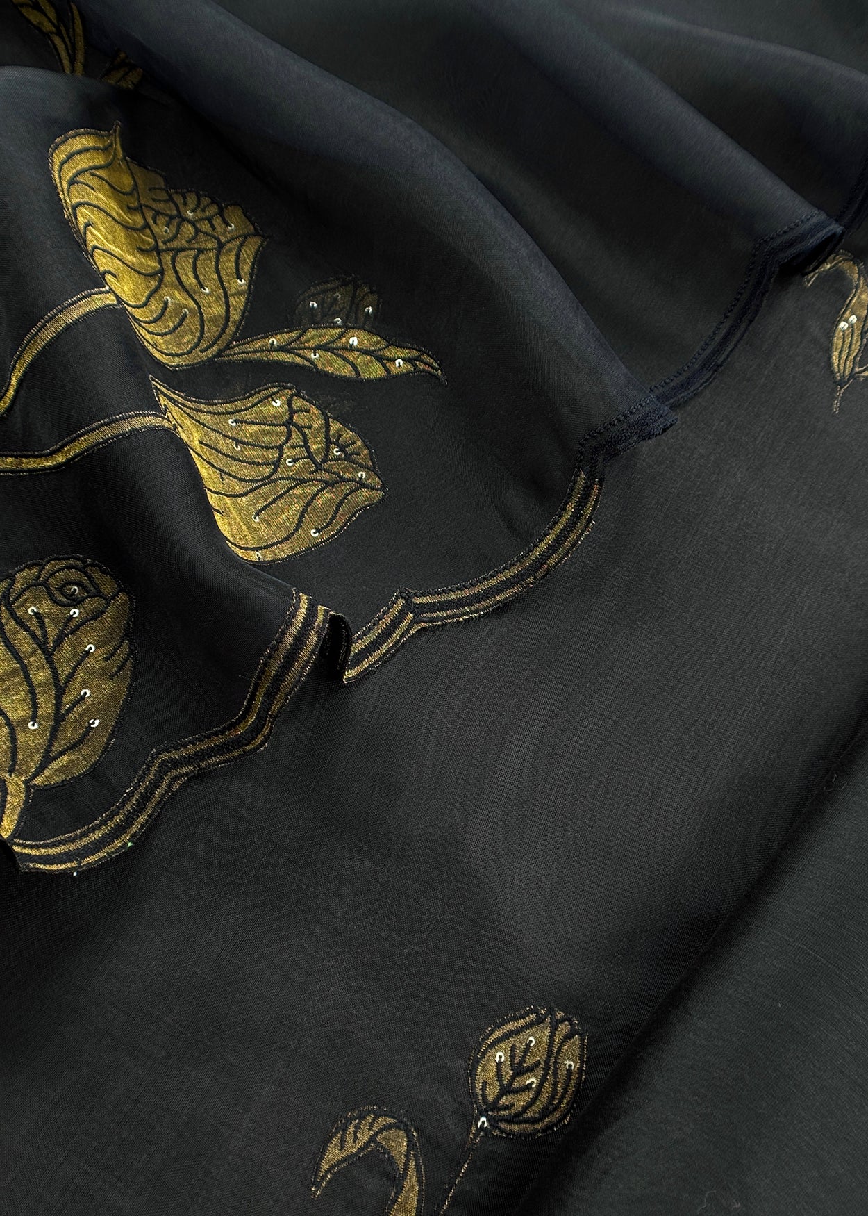 Indian traditional wear organza fabric

