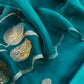 Indian traditional wear organza fabric

