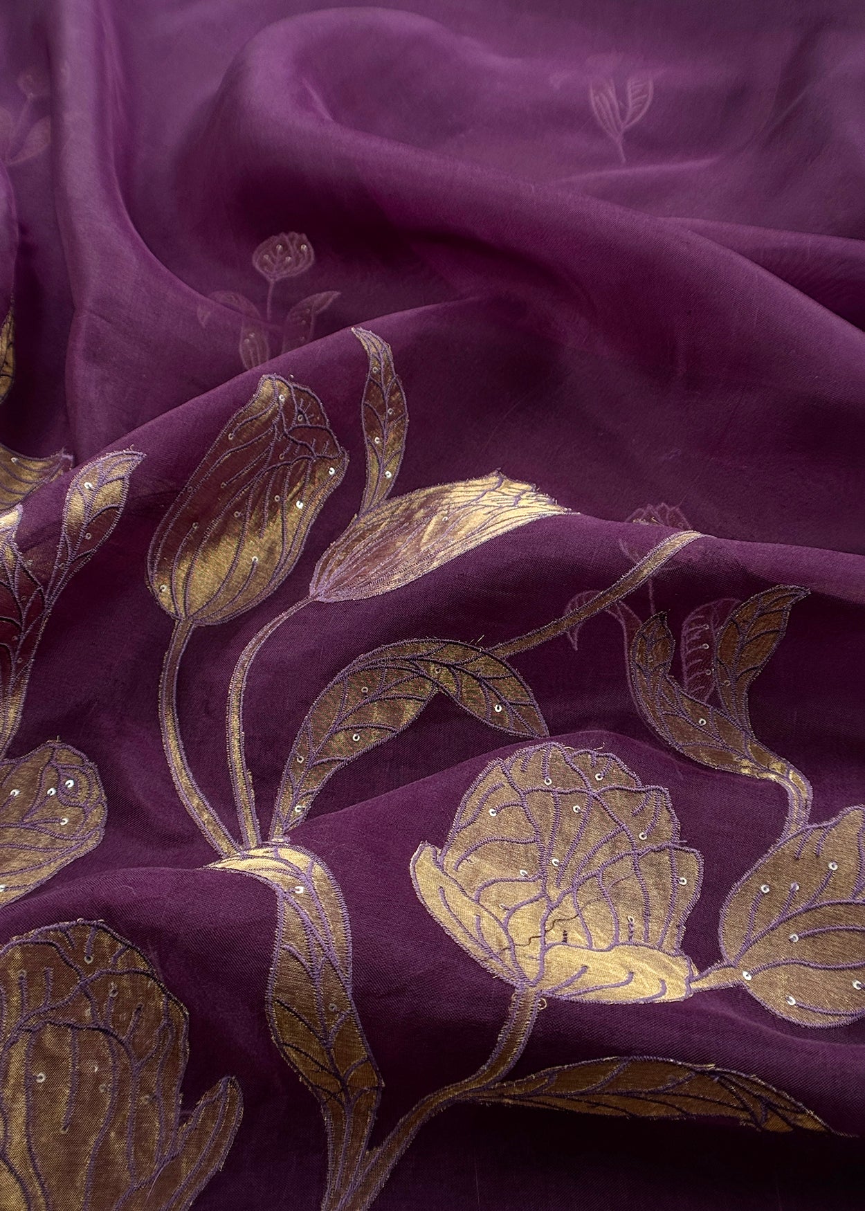 Premium quality organza unstitched suit with dupatta

