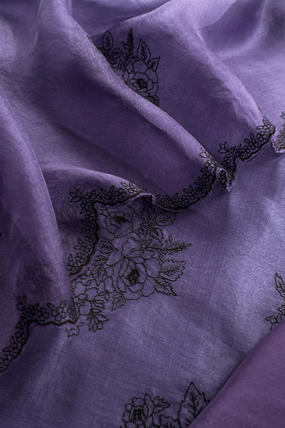 Organza unstitched suit gifting for mom

