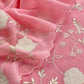 Premium quality mulmul unstitched suit with dupatta

