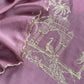 Handloom mulmul unstitched suit fabric

