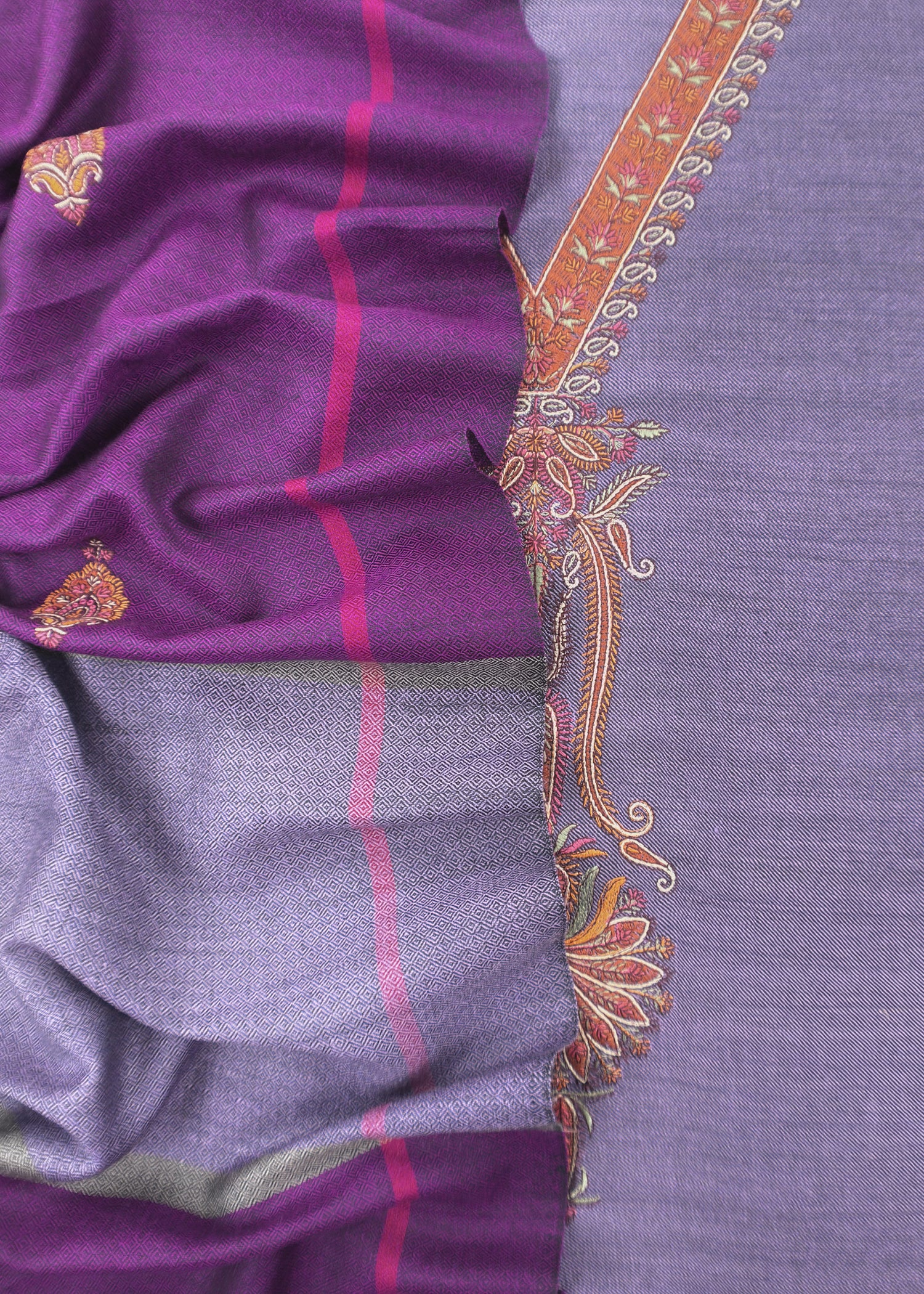 luxury pure pashmina unstitched suit