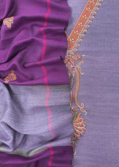 luxury pure pashmina unstitched suit