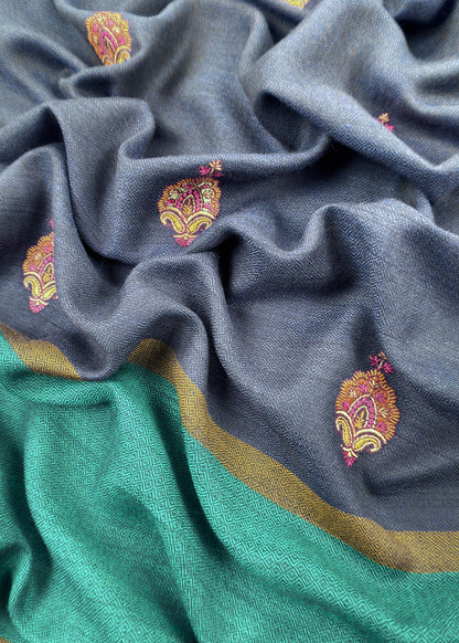 luxury pure pashmina unstitched suit