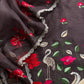 Premium quality kora silk unstitched suit with dupatta

