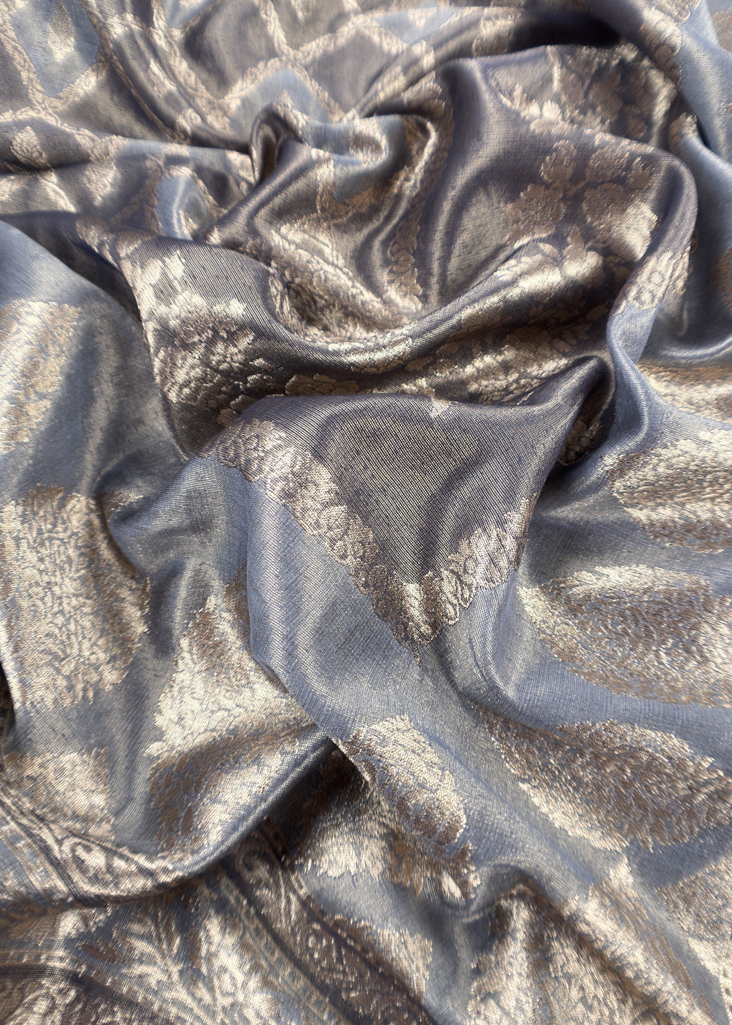 Buy Unstitched Kani Silk Suit

