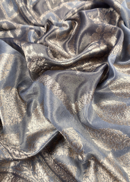 Buy Unstitched Kani Silk Suit

