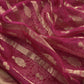 Indian Traditional Wear Brocade Organza Fabric

