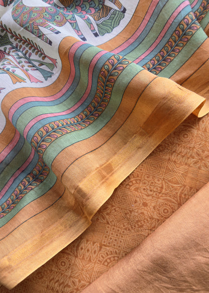 Maheshwari silk suit gifting for women

