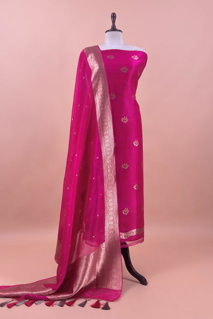 Shop designer kora silk suit for party and wedding celebration

