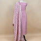 Light Purple Pure Assamese Silk Suit Fabric With Zari Weaving