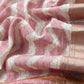 Light Pink Pure Assamese Silk Suit Fabric With Zari Weaving