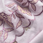 Pastel Purple Mul Cotton Suit With Lotus Appliqué Work
