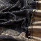 Black Banarasi Chanderi Suit With Dupatta