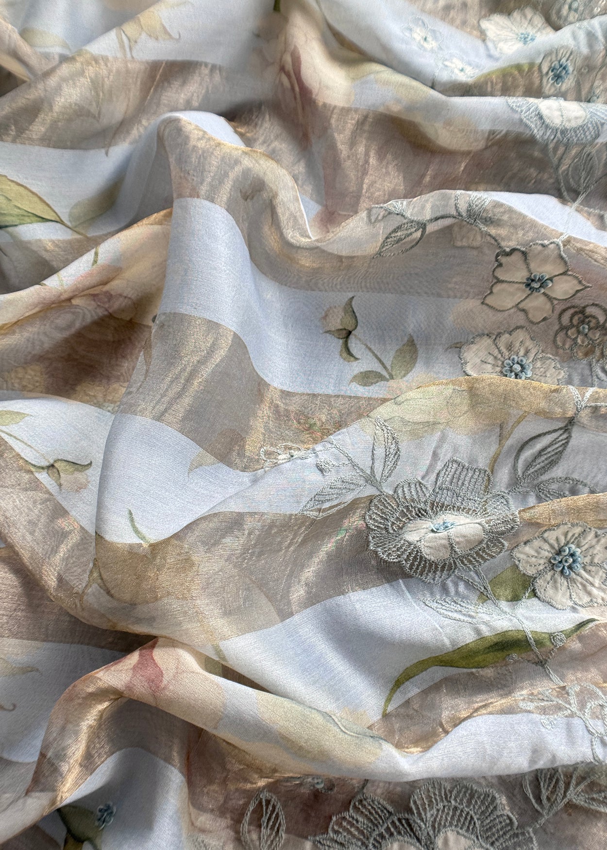 Buy wedding wear suit in Chanderi fabric

