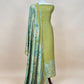Green Handwoven Kani Silk Unstitched Suit