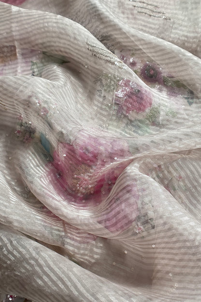Satin silk suit set for festive wear

