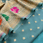 Georgette fabric unstitched suit set with dupatta

