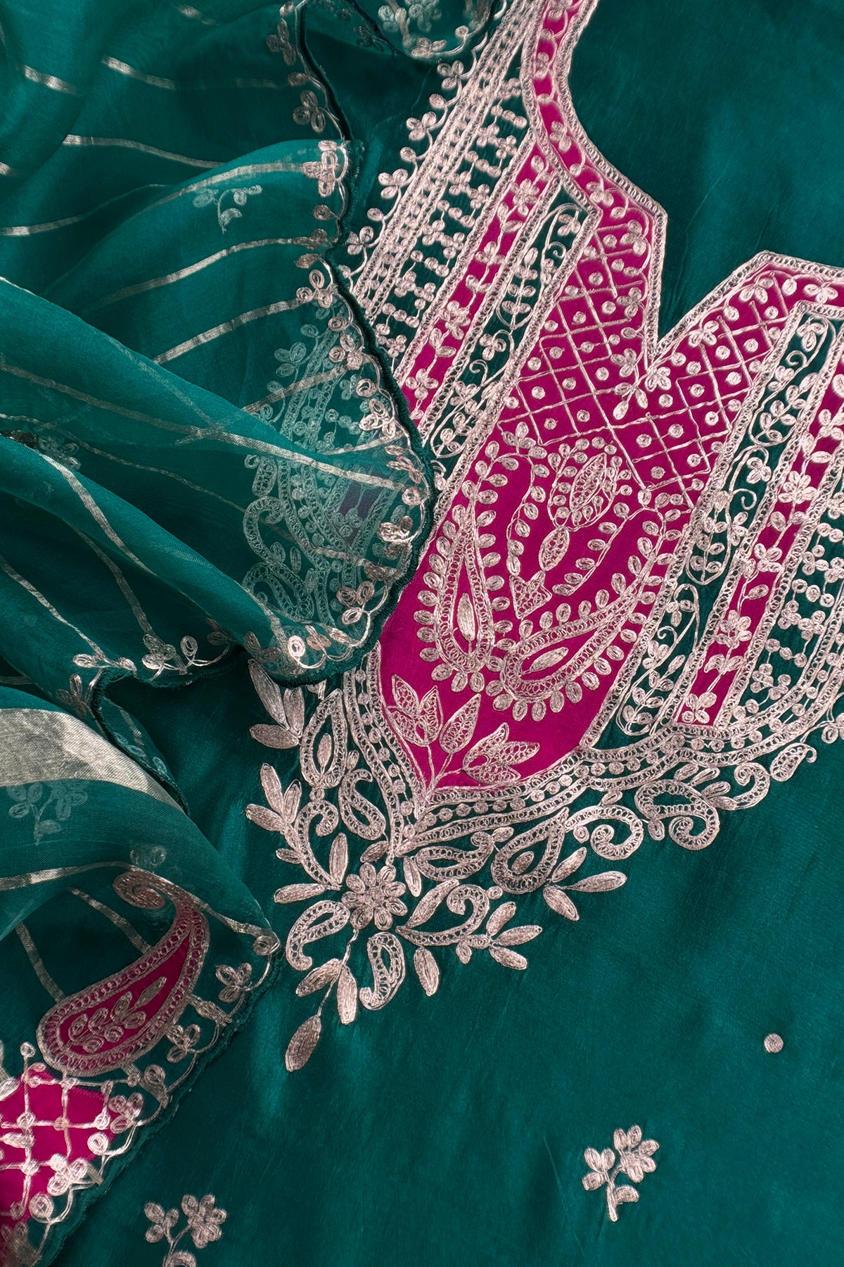 Buy wedding wear suit in silk fabric

