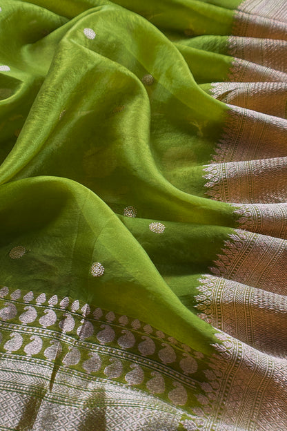 buy kora silk suit with banarasi weaving

