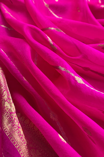Kora silk suit for bridal trousseau

