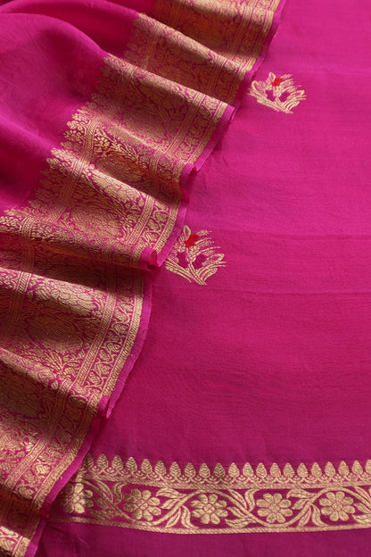 Premium quality kora silk unstitched suit with dupatta

