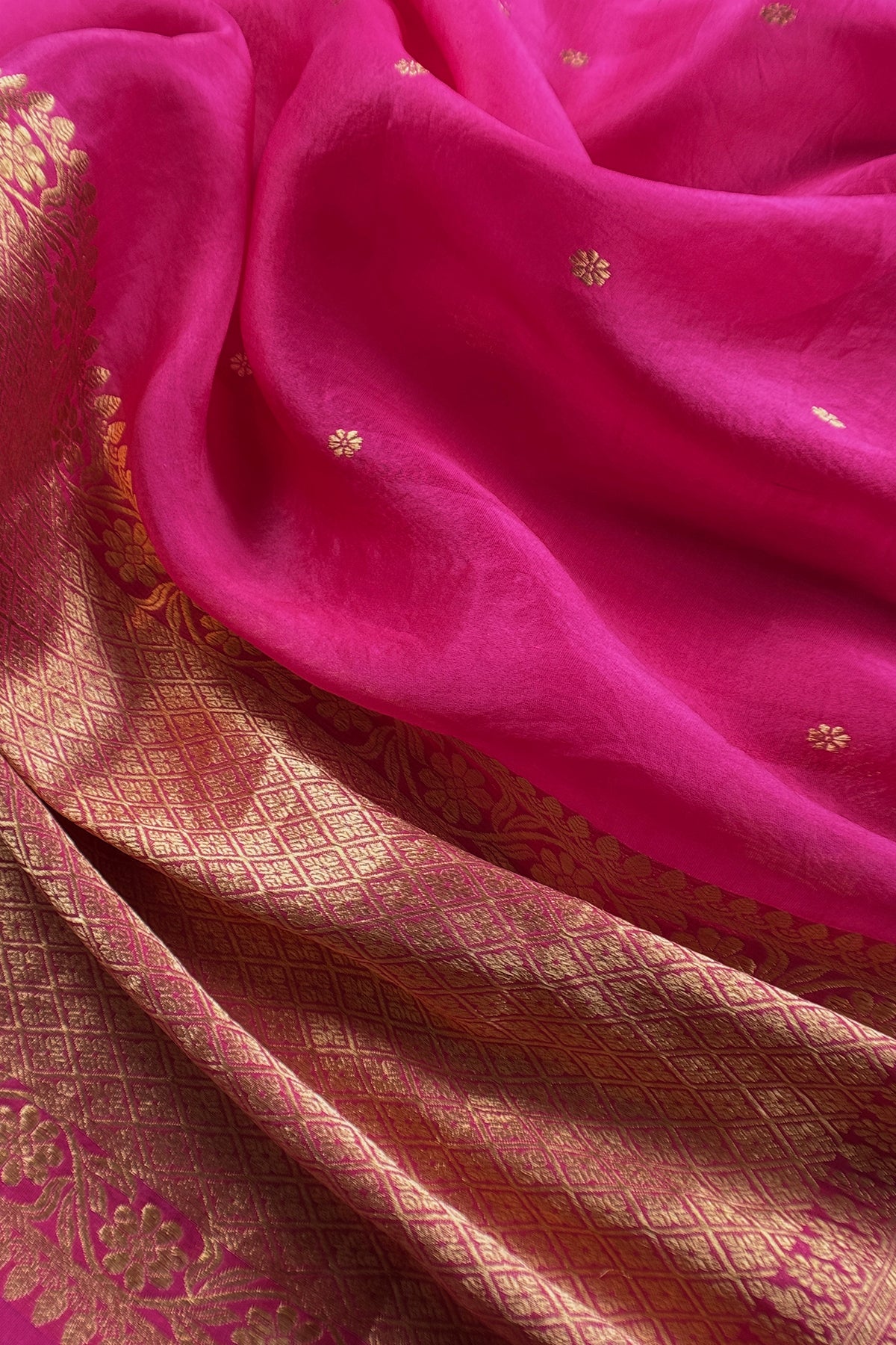 Indian ethnic wear kora silk suits for women

