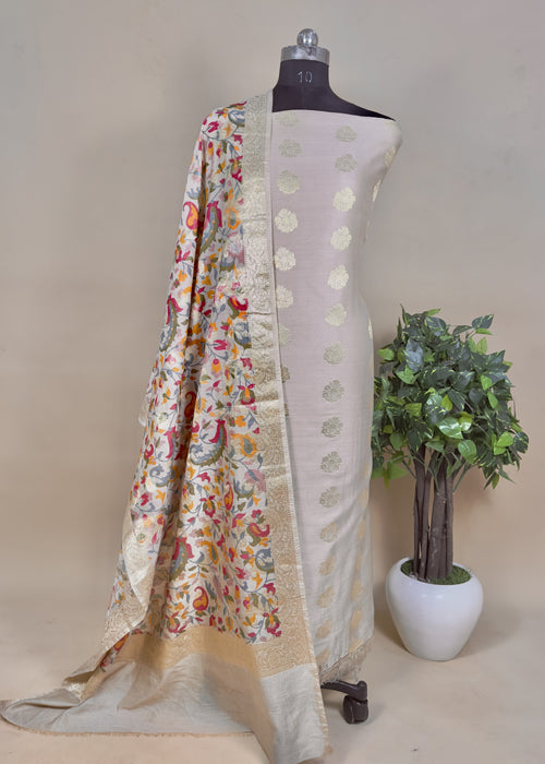 Banarasi Unstitched Suit for women