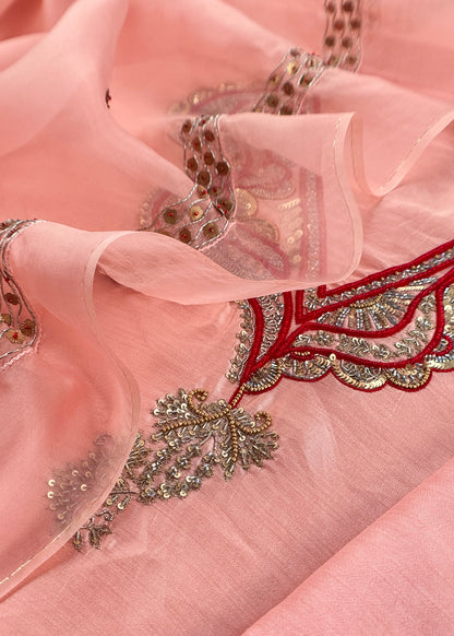 Traditional indian wedding wear dupion silk suit

