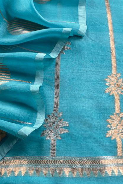 Festive celebration kora silk suit at the best price


