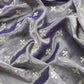 Purple Pure Unstitched Tissue Suit with Dupatta