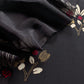 Mulmul suit set with appliqué work


