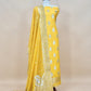 Mango Yellow Pure Varanasi Silk  With Sona Rupa Zari Weaving