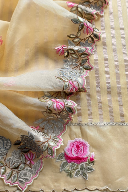 Festive celebration kora silk suit at the best price


