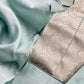 Summer wear mulmul unstitched suit with dupatta

