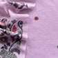 Chanderi suit fabric with jamdani weaving

