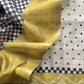 Lime Green Embroidered Tussar Suit With Digital Print